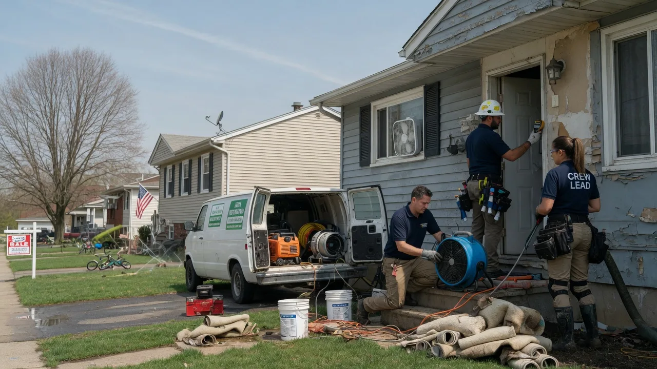 Flood Cleanup in De Soto, GA near me
