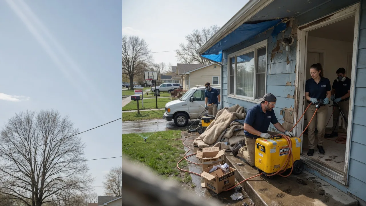Basement Flood Cleanup in De Soto, GA near me